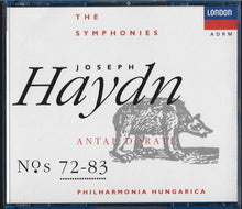 Laden Sie das Bild in den Galerie-Viewer, Joseph Haydn - Antal Dorati, Philharmonia Hungarica : The Symphonies, Nos. 72-83 (4xCD, Comp, RE, RM)
