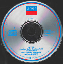 Laden Sie das Bild in den Galerie-Viewer, Joseph Haydn - Antal Dorati, Philharmonia Hungarica : The Symphonies, Nos. 72-83 (4xCD, Comp, RE, RM)
