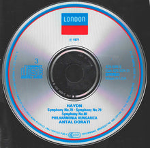 Laden Sie das Bild in den Galerie-Viewer, Joseph Haydn - Antal Dorati, Philharmonia Hungarica : The Symphonies, Nos. 72-83 (4xCD, Comp, RE, RM)
