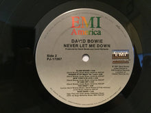 Load image into Gallery viewer, David Bowie : Never Let Me Down (LP, Album)
