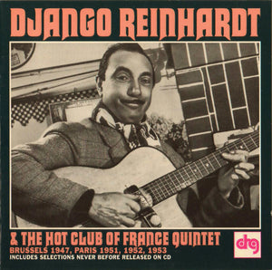 Django Reinhardt & The Hot Club Of France Quintet* : Brussels And Paris (CD, Album, Comp, RE, Cin)