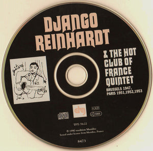 Django Reinhardt & The Hot Club Of France Quintet* : Brussels And Paris (CD, Album, Comp, RE, Cin)