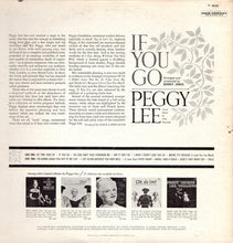 Load image into Gallery viewer, Peggy Lee : If You Go (LP, Album, Mono, RP, Scr)
