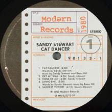 Load image into Gallery viewer, Sandy Stewart : Cat Dancer (LP, Album, SP )
