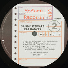 Load image into Gallery viewer, Sandy Stewart : Cat Dancer (LP, Album, SP )
