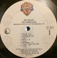 Load image into Gallery viewer, Joe Walsh : The Confessor (LP, Album, Club)
