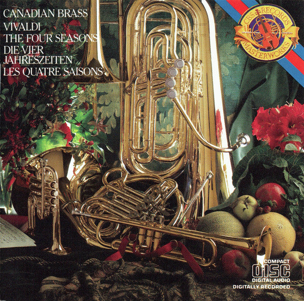 Canadian Brass* - Vivaldi* : The Four Seasons = Die Vier Jahreszeiten = Les Quatre Saisons (CD, Album, RP)