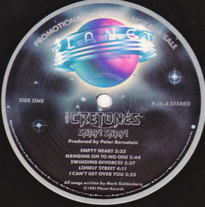 The Cretones : Snap! Snap! (LP, Promo)