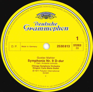 Mahler* - Chicago Symphony Orchestra, Carlo Maria Giulini : Symphonie Nr.9 (2xLP + Box)
