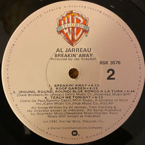 Al Jarreau : Breakin' Away (LP, Album)