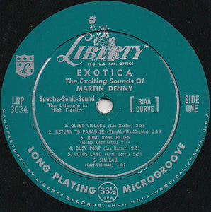 Martin Denny : Exotica (LP, Album, Mono, Hol)