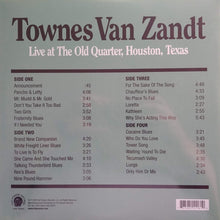 Laden Sie das Bild in den Galerie-Viewer, Townes Van Zandt : Live At The Old Quarter, Houston, Texas (2xLP, Album, RE, Gat)
