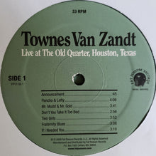 Laden Sie das Bild in den Galerie-Viewer, Townes Van Zandt : Live At The Old Quarter, Houston, Texas (2xLP, Album, RE, Gat)
