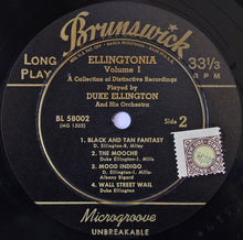 Laden Sie das Bild in den Galerie-Viewer, Duke Ellington And His Orchestra : Ellingtonia- Volume One (10", Comp, RE)
