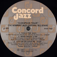 Load image into Gallery viewer, The Newport Jazz Festival All-Stars : European Tour (LP, Album)
