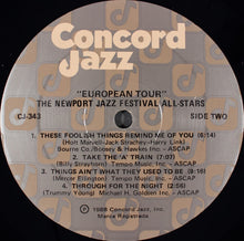 Load image into Gallery viewer, The Newport Jazz Festival All-Stars : European Tour (LP, Album)
