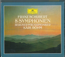 Laden Sie das Bild in den Galerie-Viewer, Franz Schubert – Berliner Philharmoniker, Karl Böhm : 8 Symphonien (Box, Comp, RE, Sli + 4xCD)
