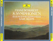 Laden Sie das Bild in den Galerie-Viewer, Franz Schubert – Berliner Philharmoniker, Karl Böhm : 8 Symphonien (Box, Comp, RE, Sli + 4xCD)
