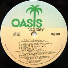 Load image into Gallery viewer, Donna Summer : A Love Trilogy (LP, Album, P/Mixed, San)
