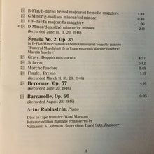 Load image into Gallery viewer, Chopin* - Arthur Rubinstein : Préludes, Sonata No.2, Barcarolle.Berceuse (CD, Comp)

