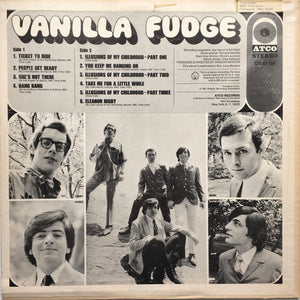 Vanilla Fudge : Vanilla Fudge (LP, Album, RP, Ter)