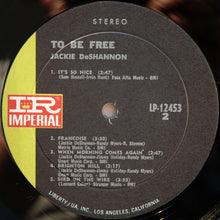 Load image into Gallery viewer, Jackie DeShannon : To Be Free (LP, Album, Res)
