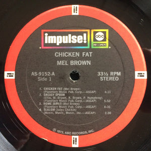 Mel Brown : Chicken Fat (LP, Album, RE)