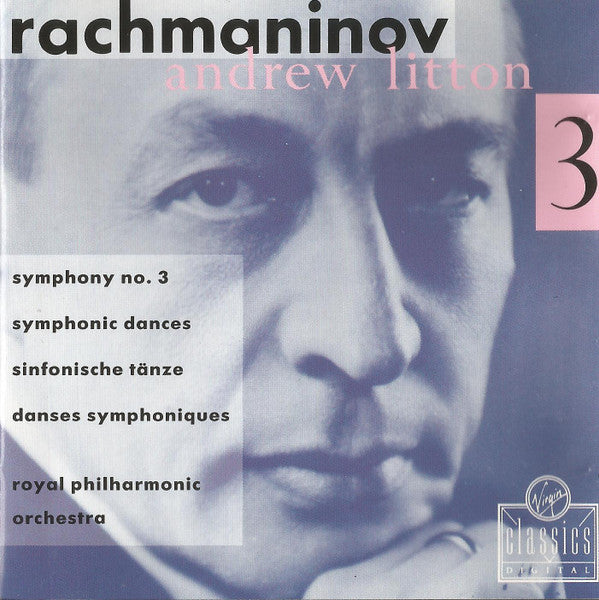 Sergei Vasilyevich Rachmaninoff, Andrew Litton, Royal Philharmonic Orchestra : Symphony no 3. | Symphonic Dances (CD, Album)