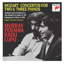 Load image into Gallery viewer, Wolfgang Amadeus Mozart, English Chamber Orchestra, Murray Perahia, Radu Lupu, English Chamber Orchestra : Concertos For Two &amp; Three Pianos (CD, Album)
