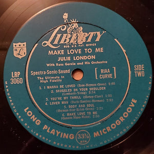 Julie London : Make Love To Me (LP, Album, Mono, Hol)