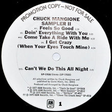 Load image into Gallery viewer, Chuck Mangione : Chuck Mangione Sampler II (LP, Comp, Promo)
