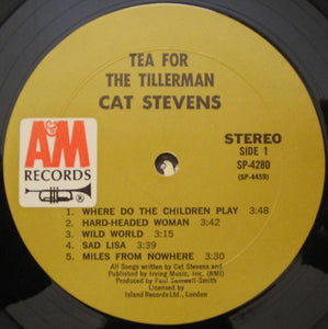 Cat Stevens : Tea For The Tillerman (LP, Album, RE, Mon)