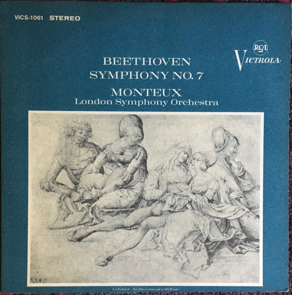 Beethoven*, Monteux*, London Symphony Orchestra :  Symphony No. 7 (LP, Ind)