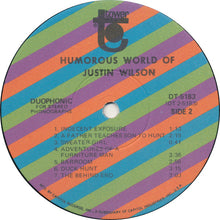 Load image into Gallery viewer, Justin Wilson : The Humorous World Of Justin Wilson (LP, Album, RE)
