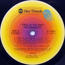 Load image into Gallery viewer, The Crusaders : Free As The Wind (LP, Album, San)
