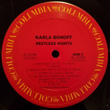 Load image into Gallery viewer, Karla Bonoff : Restless Nights (LP, Album, San)
