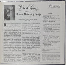 Charger l&#39;image dans la galerie, Erich Kunz With Male Chorus* and Orchestra Of The Vienna Volksoper* : Erich Kunz Sings German University Songs Of Wooing, Wit And Wanderlust (LP, RE)
