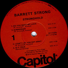 Laden Sie das Bild in den Galerie-Viewer, Barrett Strong : Stronghold (LP, Album)
