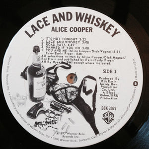 Alice Cooper (2) : Lace And Whiskey (LP, Album)