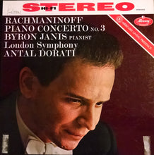 Laden Sie das Bild in den Galerie-Viewer, Rachmaninoff*, Byron Janis, London Symphony*, Antal Dorati : Piano Concerto No. 3 (LP, Album)
