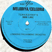 Laden Sie das Bild in den Galerie-Viewer, The Leningrad Philharmonic Orchestra* : Tchaikovsky&#39;s Swan Lake (2xLP, Album)
