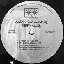 Laden Sie das Bild in den Galerie-Viewer, Terry Allen : Lubbock (On Everything) (2xLP, Album, RE, RM)
