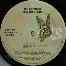 Load image into Gallery viewer, Lee Ritenour : Feel The Night (LP, Album, Spe)
