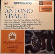 Load image into Gallery viewer, Orchestra Dell&#39;Angelicum Di Milano Conducted By Aldo Ceccato &amp; Alberto Zedda : Music Of Antonio Vivaldi (LP, Album)
