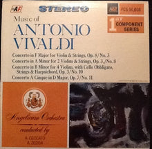 Charger l&#39;image dans la galerie, Orchestra Dell&#39;Angelicum Di Milano Conducted By Aldo Ceccato &amp; Alberto Zedda : Music Of Antonio Vivaldi (LP, Album)
