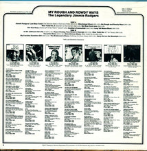 Charger l'image dans la galerie, Jimmie Rodgers : My Rough And Rowdy Ways--The Legendary Jimmie Rodgers (LP)
