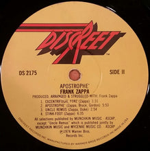 Load image into Gallery viewer, Frank Zappa : Apostrophe (') (LP, Album, RP, Win)
