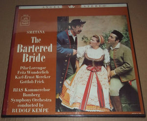 Smetana*, Pilar Lorengar, Fritz Wunderlich, Karl-Ernst Mercker, Gottlob Frick, RIAS Kammerchor*, Bamberg Symphony Orchestra* Conducted By Rudolf Kempe : The Bartered Bride (3xLP, Album)