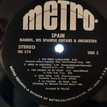 Load image into Gallery viewer, Manuel, His Spanish Guitars &amp; Orchestra : Spain (LP, Album)
