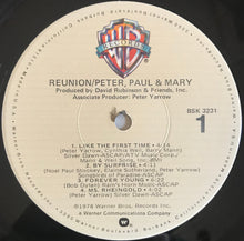 Load image into Gallery viewer, Peter, Paul &amp; Mary : Reunion (LP, Album, Mon)
